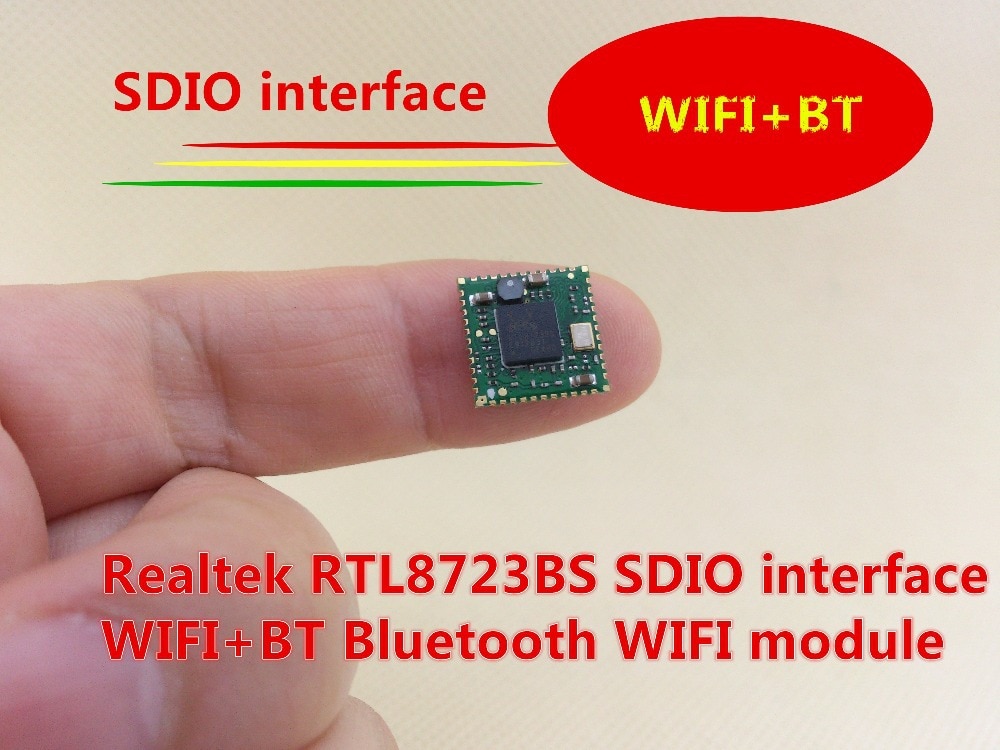 Realtek RTL8723BS SDIO ̽, WIFI + BT Blue..
